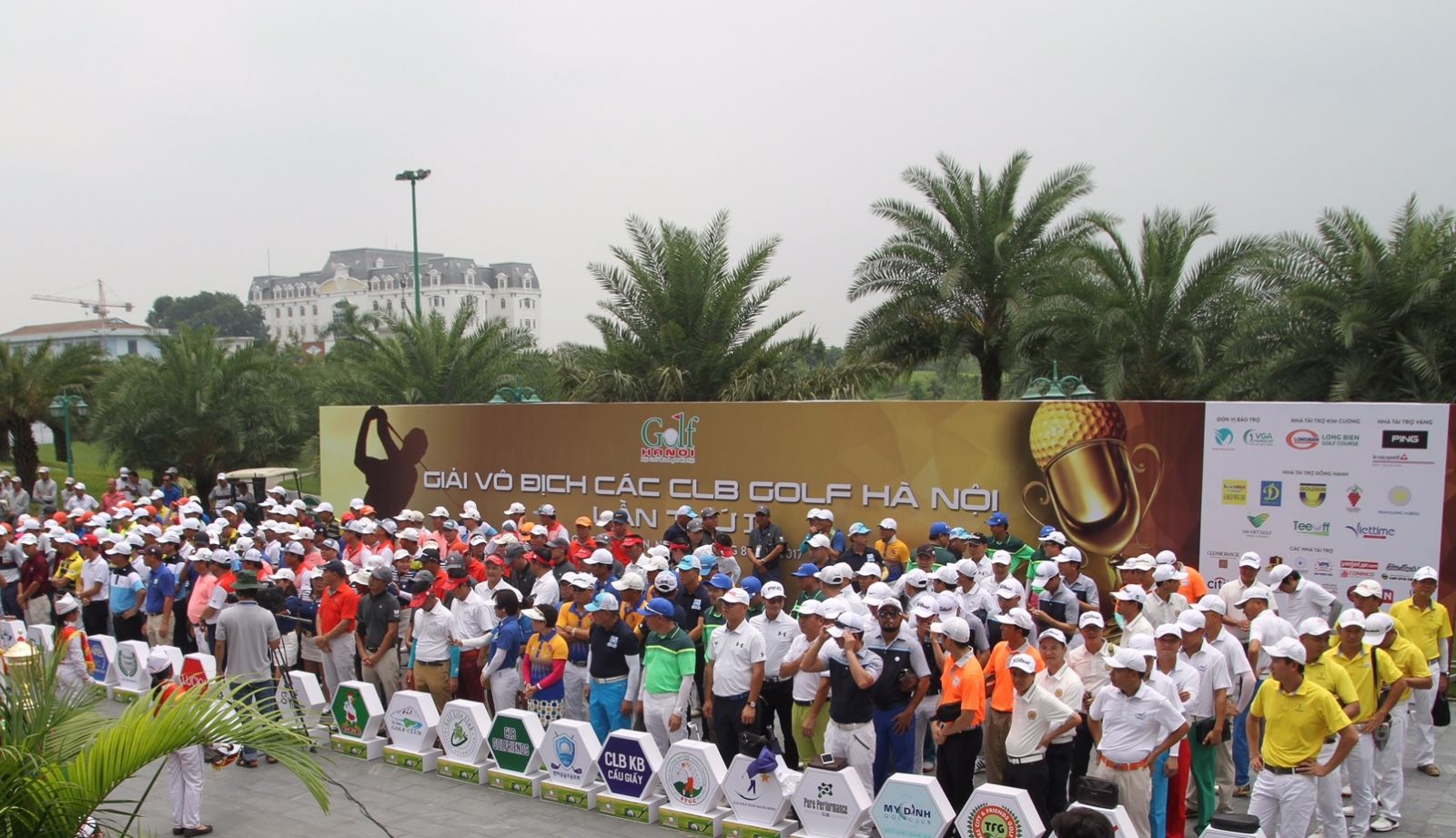 Hơn 200 golfer tranh tài tại giải vô địch các CLB Hà Nôi lần 1