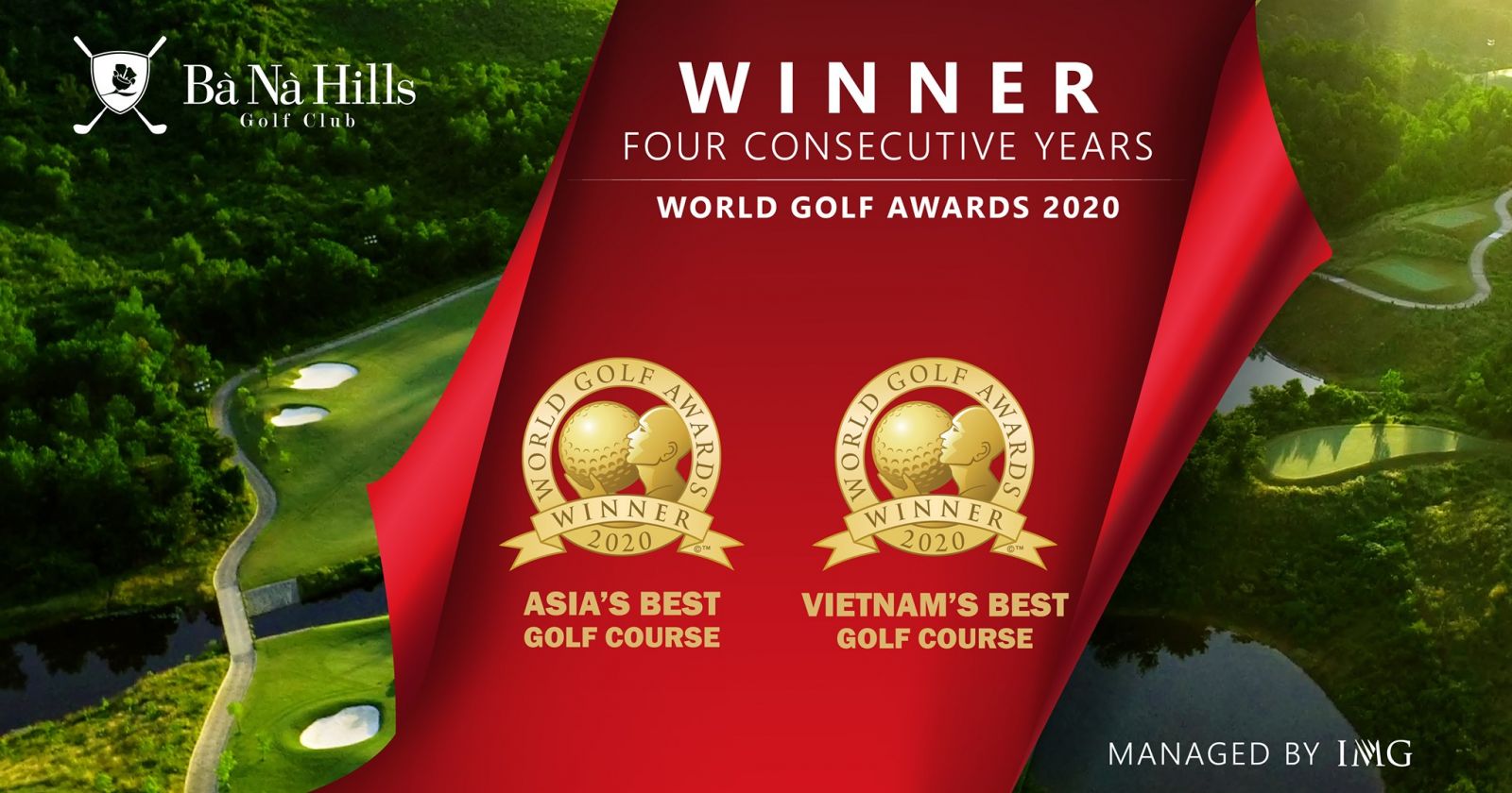 Ba Na Hills Golf Club nhận giải ’Sân golf tốt nhất châu Á’