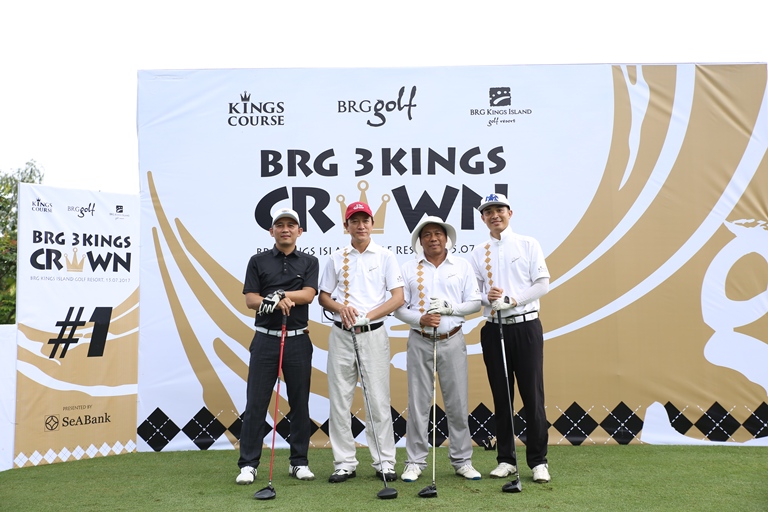BRG Golf tổ chức thành công giải BRG 3 Kings Crown