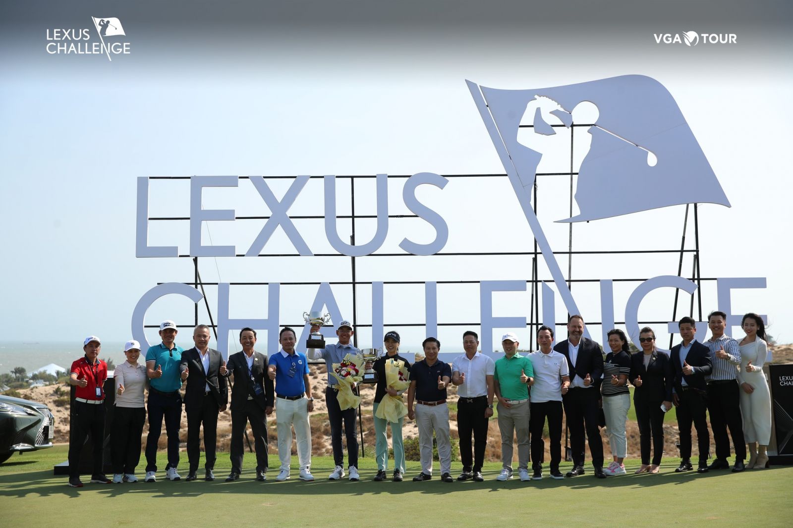 Lê Khánh Hưng và Lina Kim lên ngôi vô địch LeXus Challenge 2023