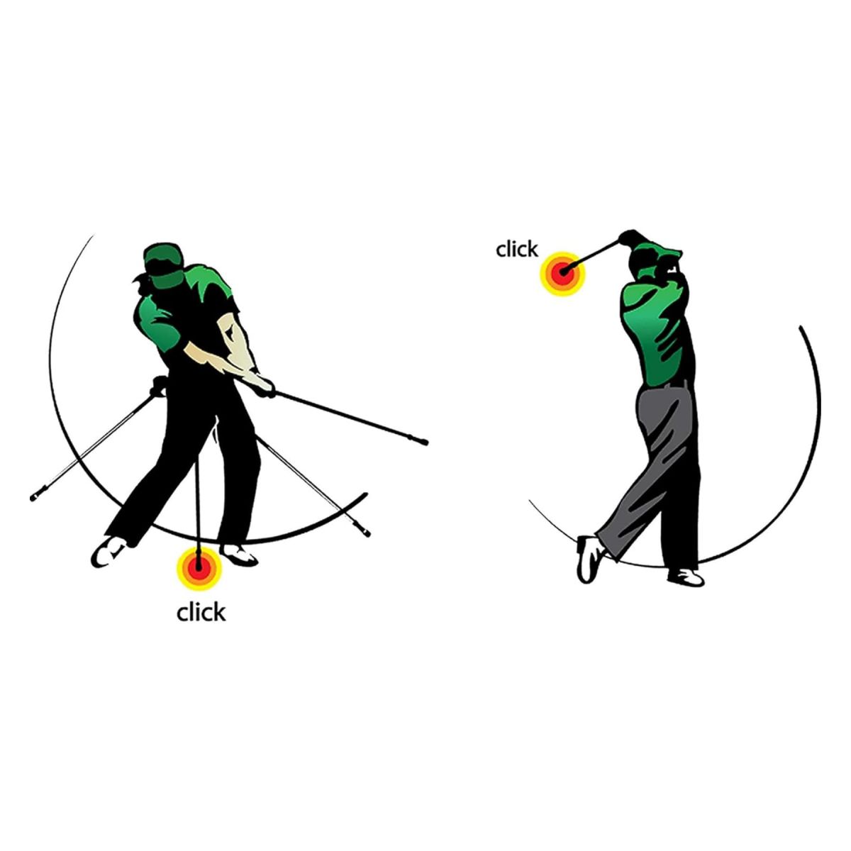 Rèn cú swing chuẩn pro với gậy tập Swing Trainer Hole in One từ Swing Impact