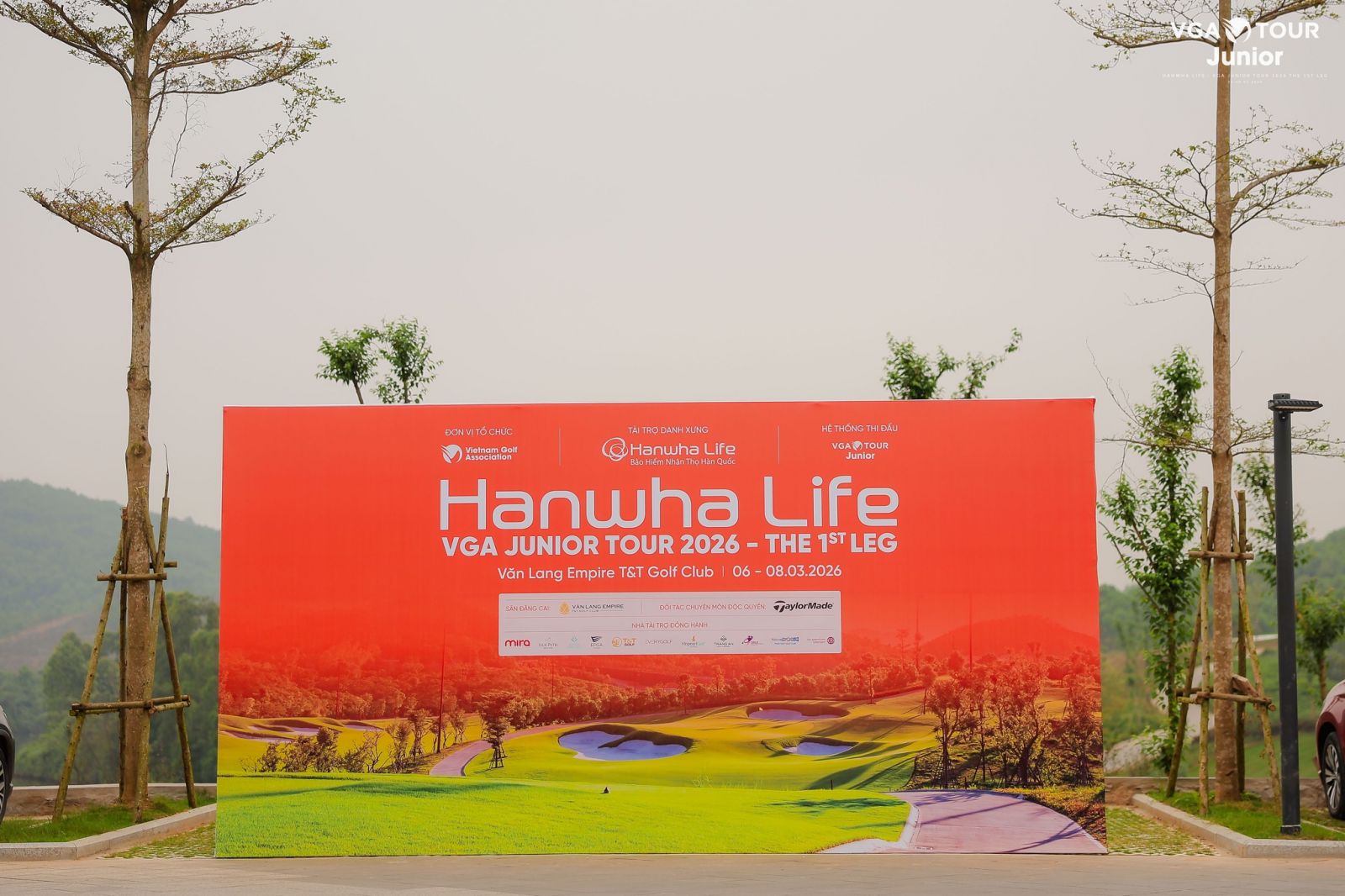 Hanwha Life - VGA Junior Tour 2026 khởi tranh tại Văn Lang Empire T&T Golf Club