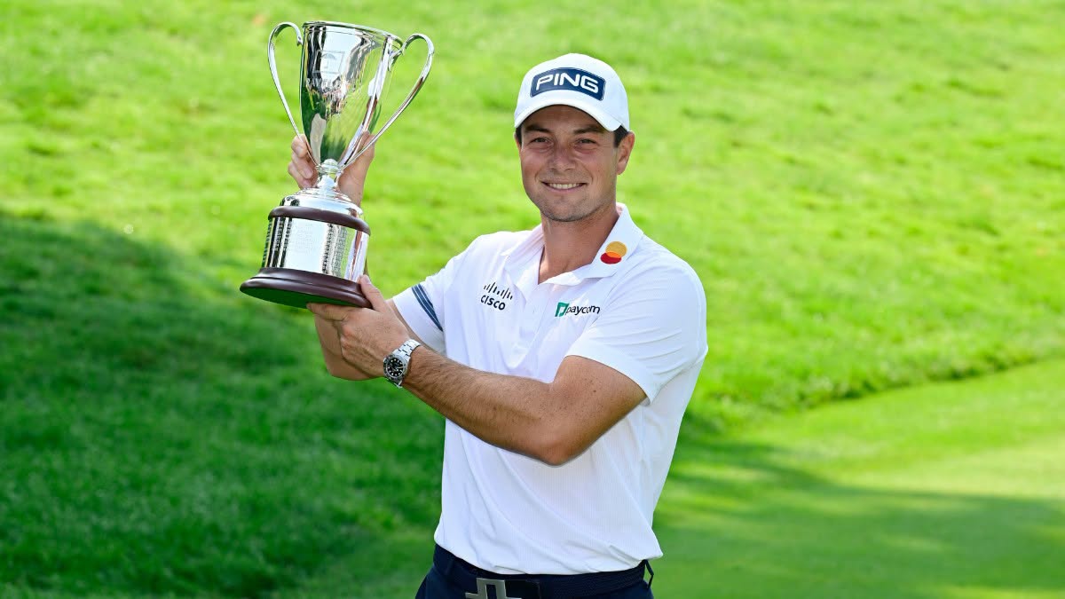 Viktor Hovland hạ Scottie Scheffler sau playoff, đăng quang Travelers Championship 2026 Viktor Hovland hạ Scottie Scheffler sau playoff, đăng quang Travelers Championship 2026