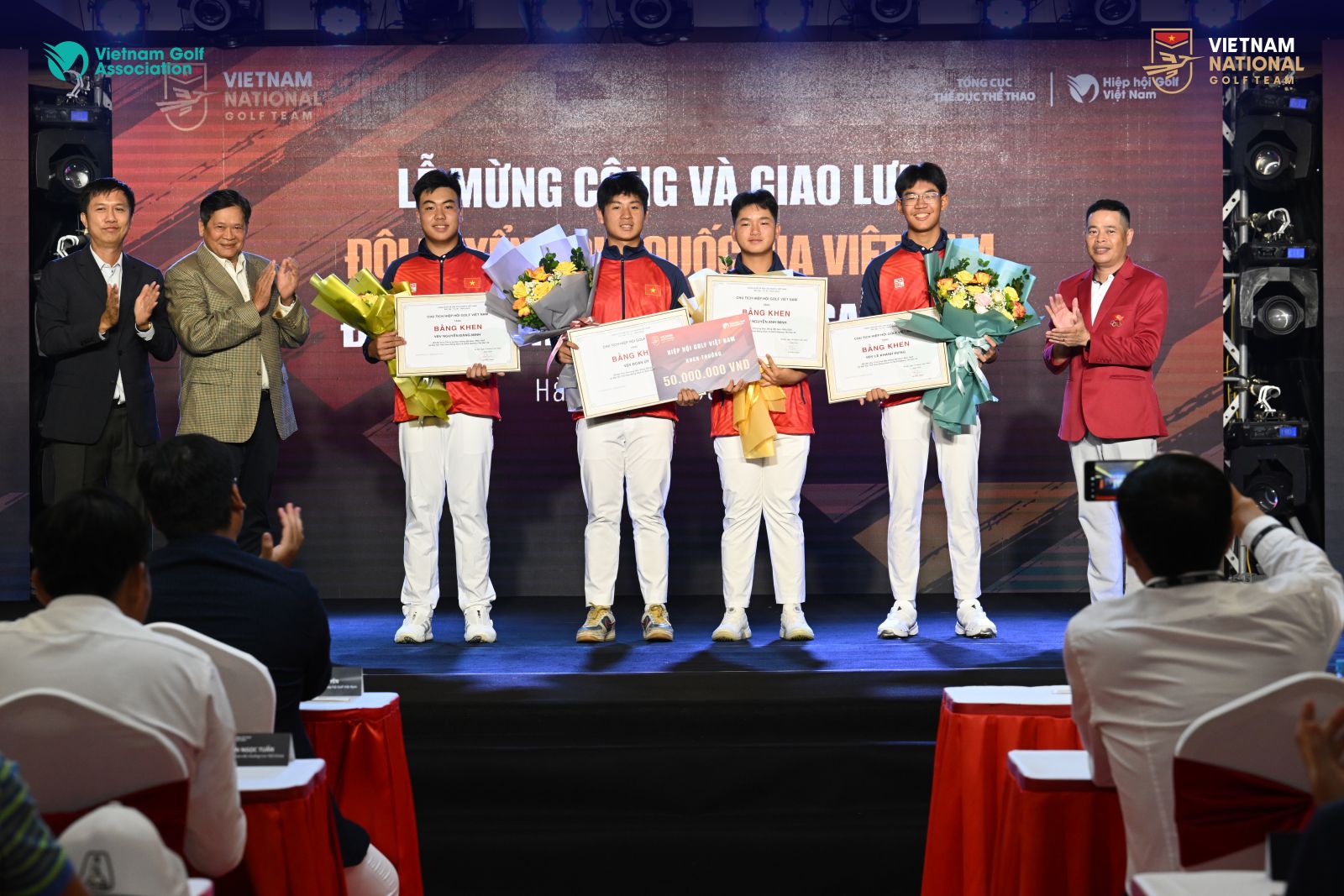 Lễ Mừng Công Đội tuyển Golf Quốc gia Việt Nam đạt huy chương tại SEA Games 32