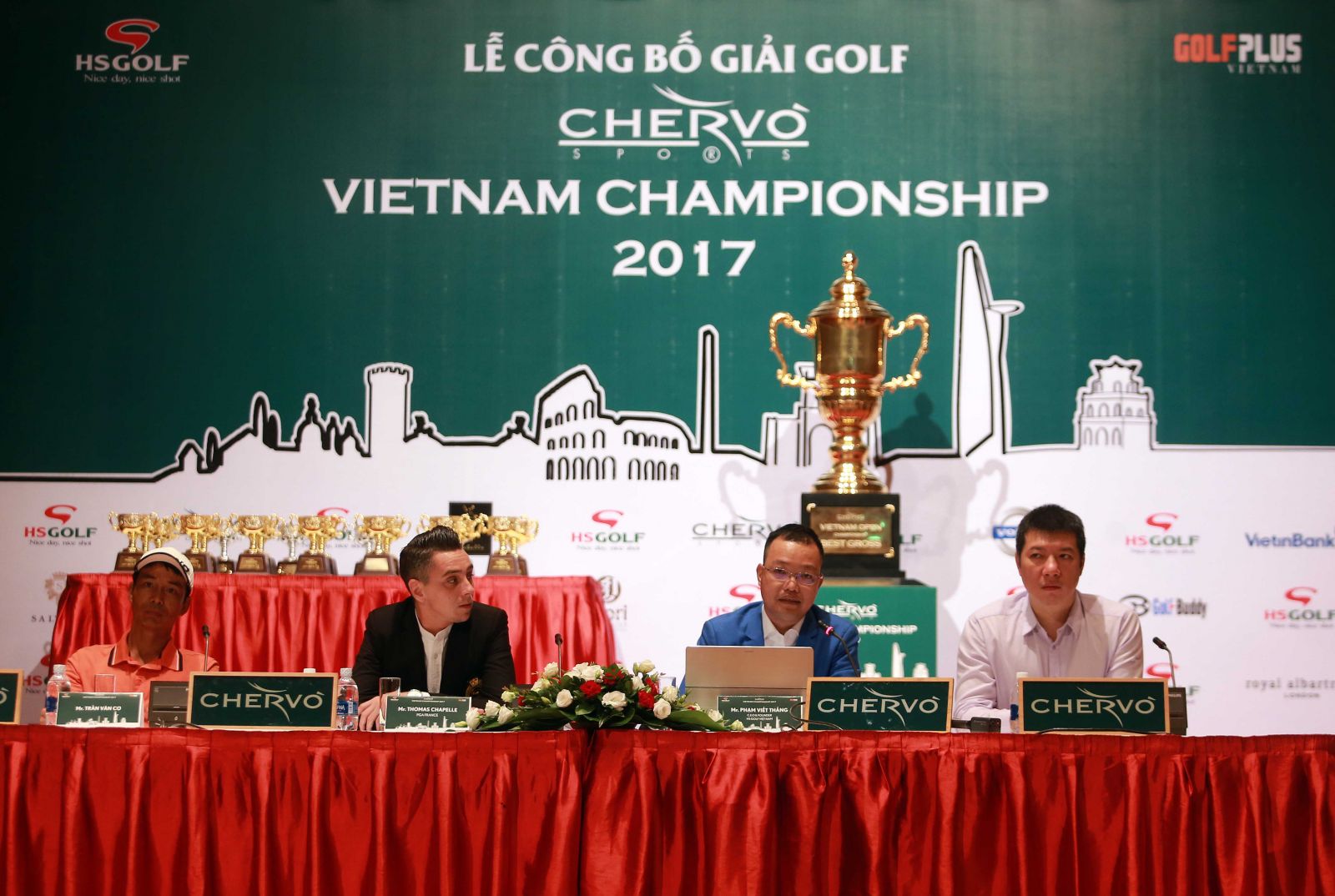 Tưng bừng Lễ Công bố Giải Chervo Vietnam Championship 2017