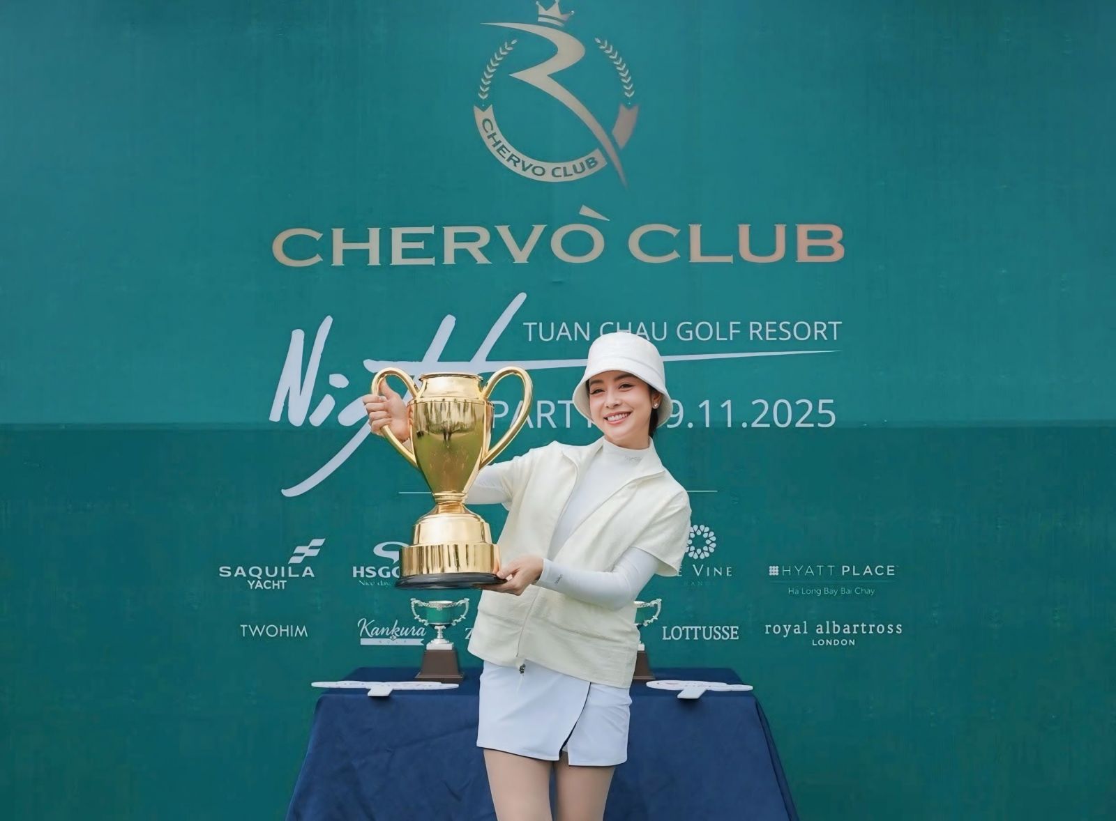 Hoa hậu Jennifer Phạm đăng quang ngôi vô địch giải golf Chervo Club 2025