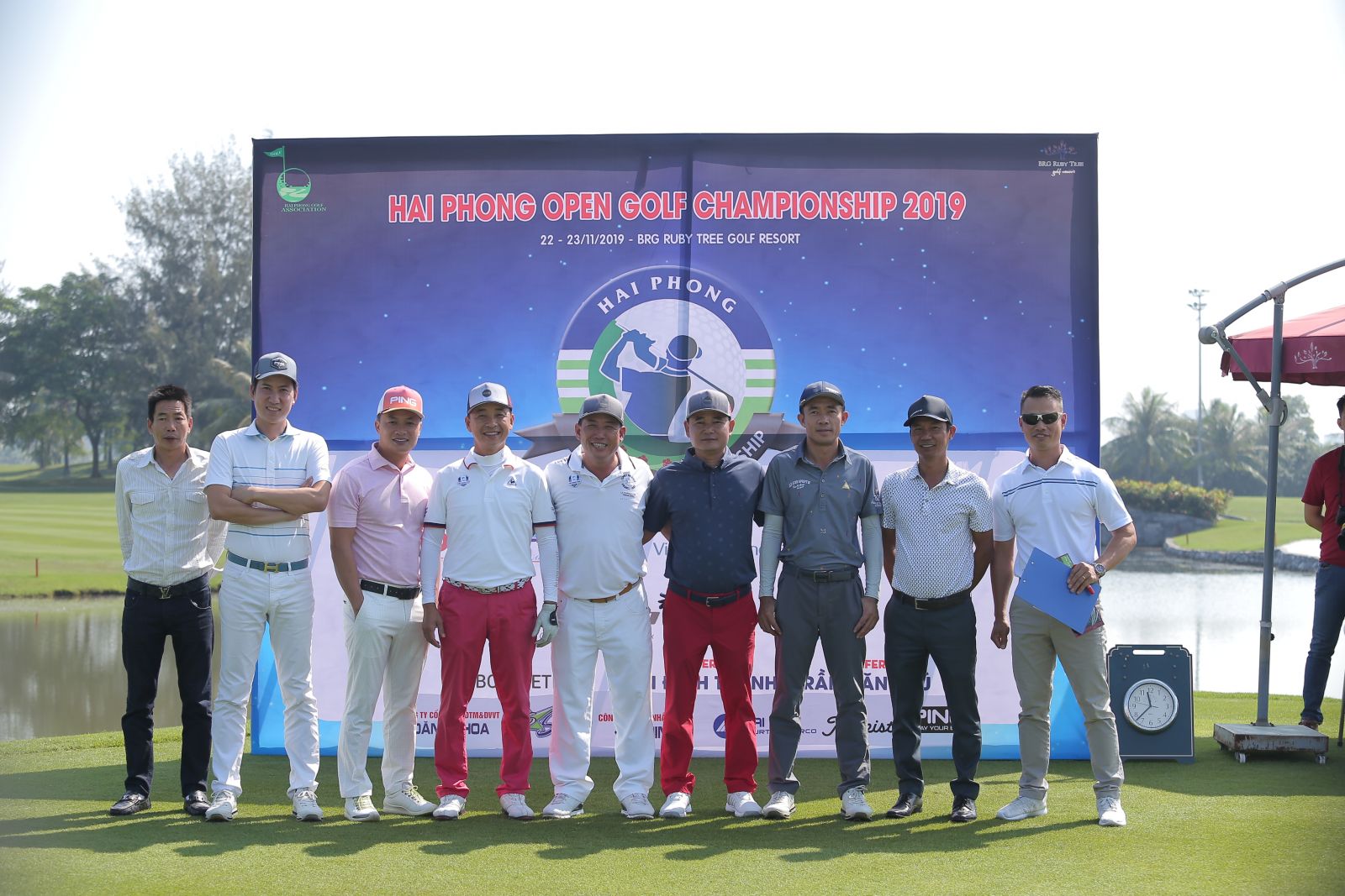 Chính thức khởi tranh giải Hai Phong Open golf Championship