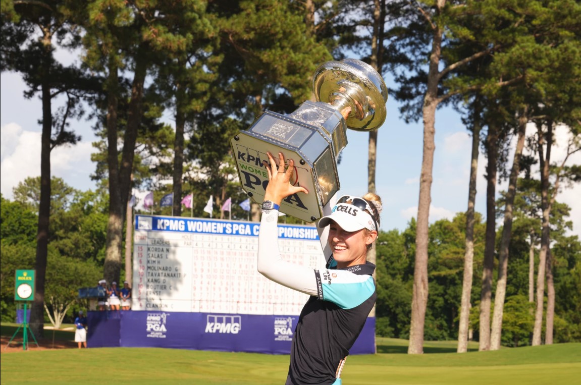 Nelly Korda giành chức vô địch major PGA nữ, trở thành nữ golfer số một thế giới với màn trình diễn thống trị