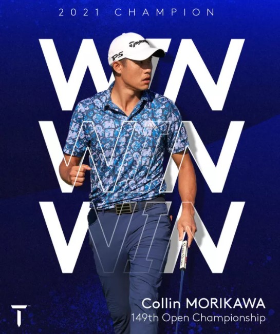 Collin Morikawa chính thức giành ngôi vô địch The Open Championship 2021