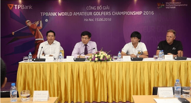 Khởi động giải “TPBank World Amateur Golfers Championship 2016”