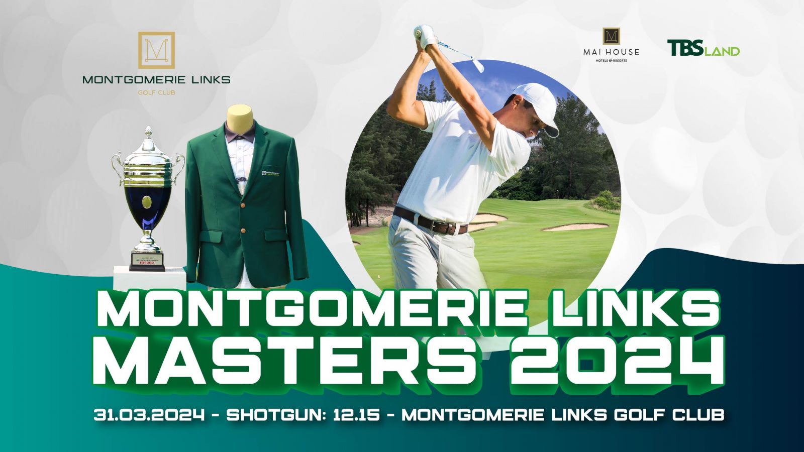 Montgomerie Links Masters 2024: Sân Chơi Cho Các Golfer Hâm Mộ Green Jacket Huyền Thoại