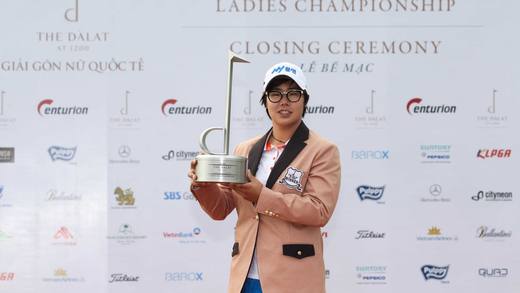 Cho Jeongmin vô địch The Dalat at 1200 Ladies Championship