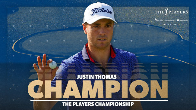 Justin Thomas giành chiến thắng ở giải THE PLAYERS Championship