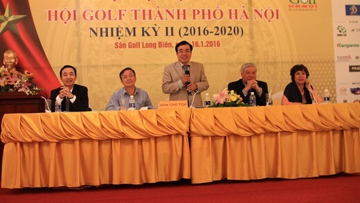 Hội Golf Hà Nội ra mắt BCH nhiệm kỳ mới