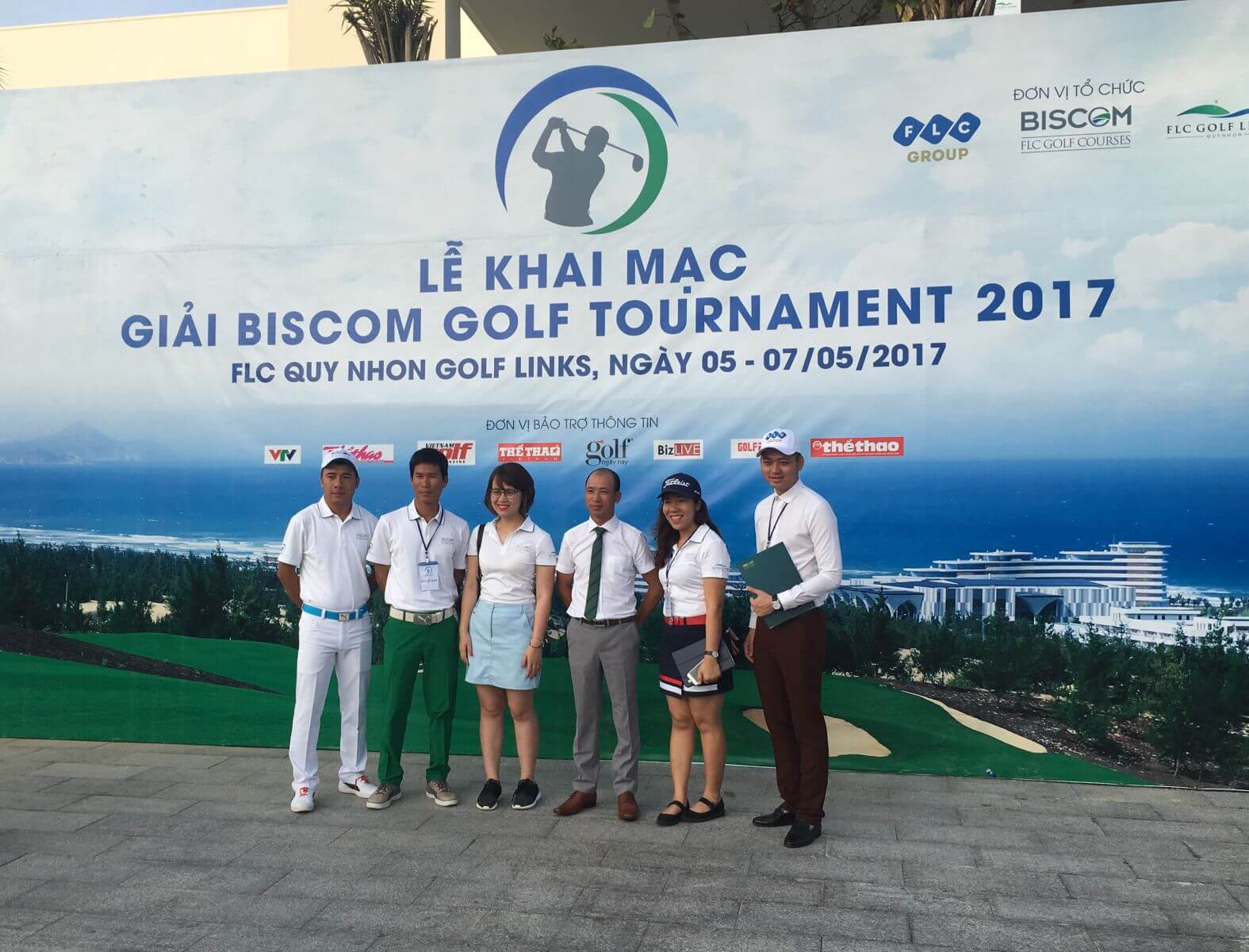 Giải Biscom 2017 chào sân với gần 700 golfer tham gia tranh tài