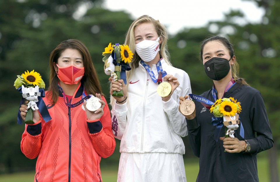 Nelly Korda đoạt huy chương vàng, đoàn Mỹ ẵm trọn bộ huy chương vàng golf Olympic