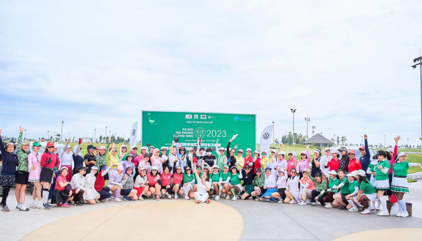 Sôi nổi Giải Golf Nữ Hà Nội - Hải Phòng - Quảng Ninh 2023