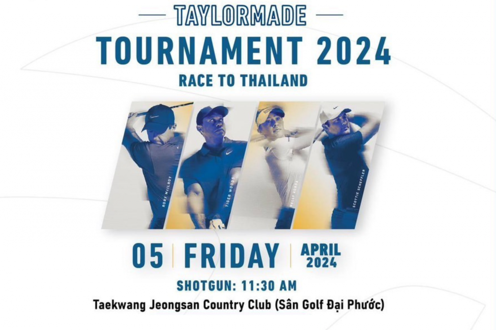 Giải Golf TaylorMade Tournament 2024: Cơ Hội ’Xuất Ngoại’ Tranh Tài Trên Đất Thái