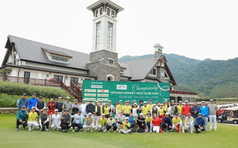 CLB Golf Khỉ Vàng tổ chức giải vô địch 2022 chào mừng năm mới 2023