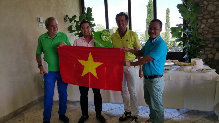 Golfer Việt Nam vô địch giải Chervo Trophy Final 2015