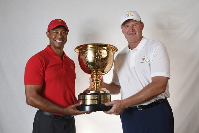 Tiger Woods và Ernie Els làm đội trưởng tại Presidents Cup 2019