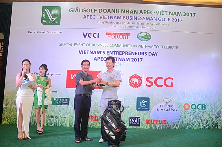 Giải golf Doanh nhân APEC Vietnam 2017 thành công tốt đẹp