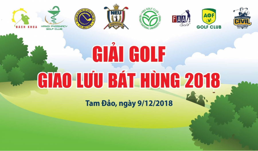 Giải Golf Giao lưu Bát Hùng: Bách-Kinh-Xây-Tài-Dược-Quốc-Giao-Thương