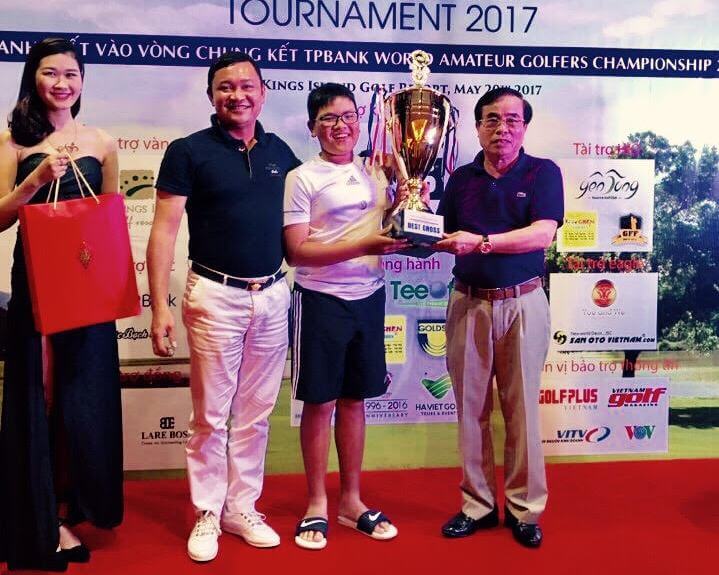 Golfer trẻ Bảo Long vô địch HNGA&Ping Friendship