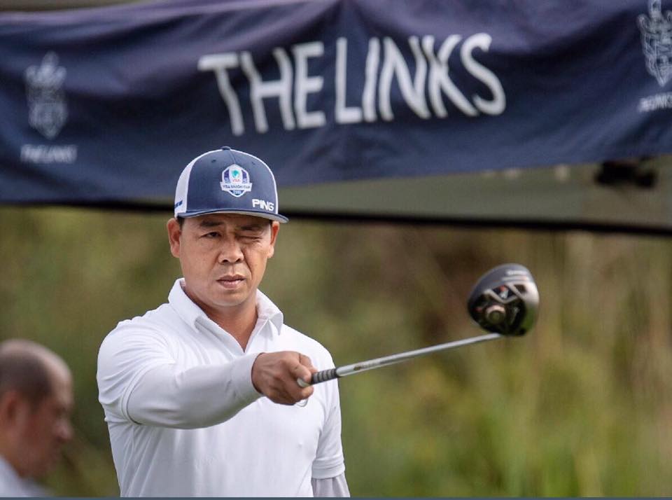 Golfer Nguyễn Đức Ninh đồng dẫn đầu VCK Volvo World Challenge 2019