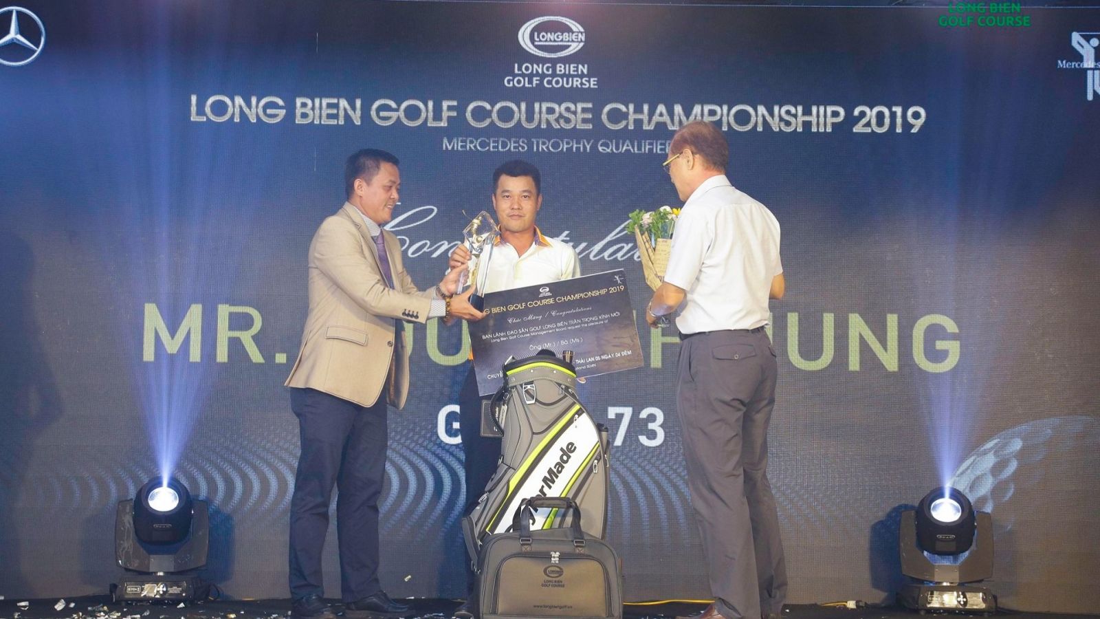 Golfer Lưu Đình Hùng vô địch giải CLB Golf Long Biên 2019