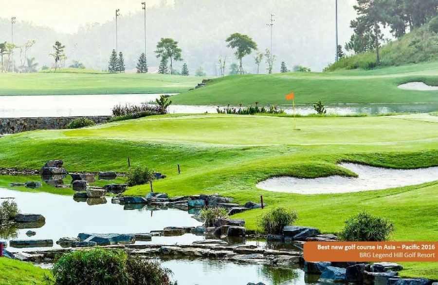 Quảng bá vẻ đẹp golf Việt Nam tới quốc tế qua giải BRG Golf Festival