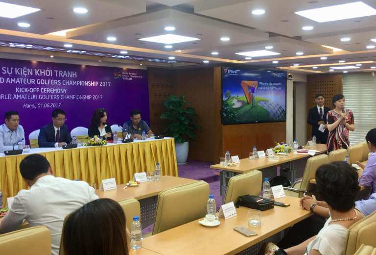 Khởi động giải Vô địch golf Nghiệp dư TG-TP Bank WAGC Vietnam 2017