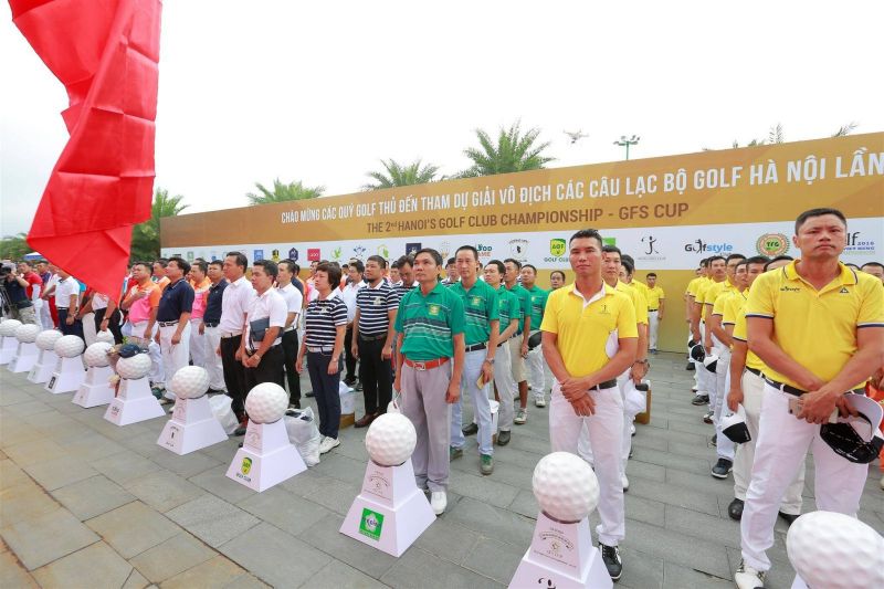 Hơn 400 golfer hào hứng dự giải Vô địch các CLB Golf Hà Nội lần thứ 2