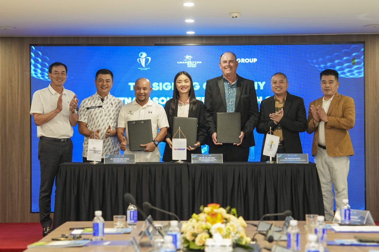 Lễ ký kết hợp tác: ’Chương trình đào tạo và phát triển golf trẻ Việt Nam - Nam Phi’