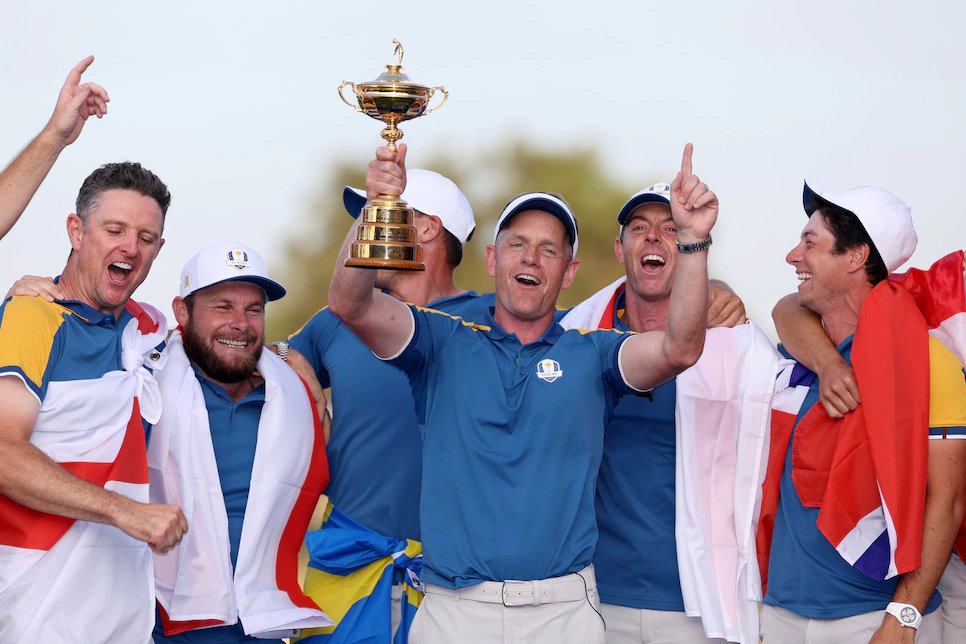 Luke Donald tiếp tục dẫn dắt đội tuyển châu Âu tại Ryder Cup 2027, hướng tới cột mốc lịch sử