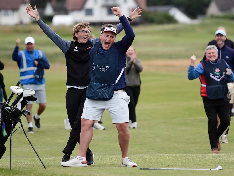 British Open 2025: Tay golf nghiệp dư người Estonia tạo địa chấn với cú eagle quyết định ở vòng loại