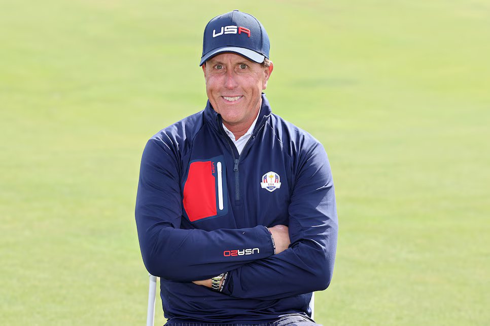 Phil Mickelson đưa ra đề xuất bất ngờ về đội trưởng Ryder Cup Mỹ