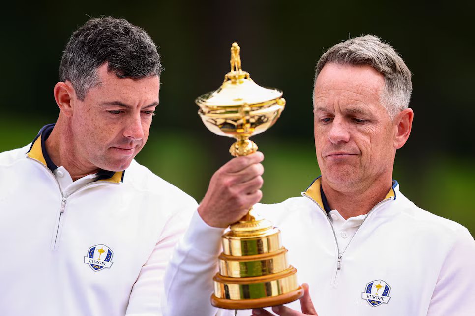 Luke Donald để ngỏ khả năng dẫn dắt tuyển châu Âu lần ba, “chọn mặt gửi vàng” Rory McIlroy cho thế hệ kế cận