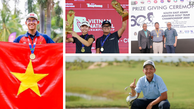 Điểm mặt những nhà vô địch golf Việt ấn tượng trong năm 2023
