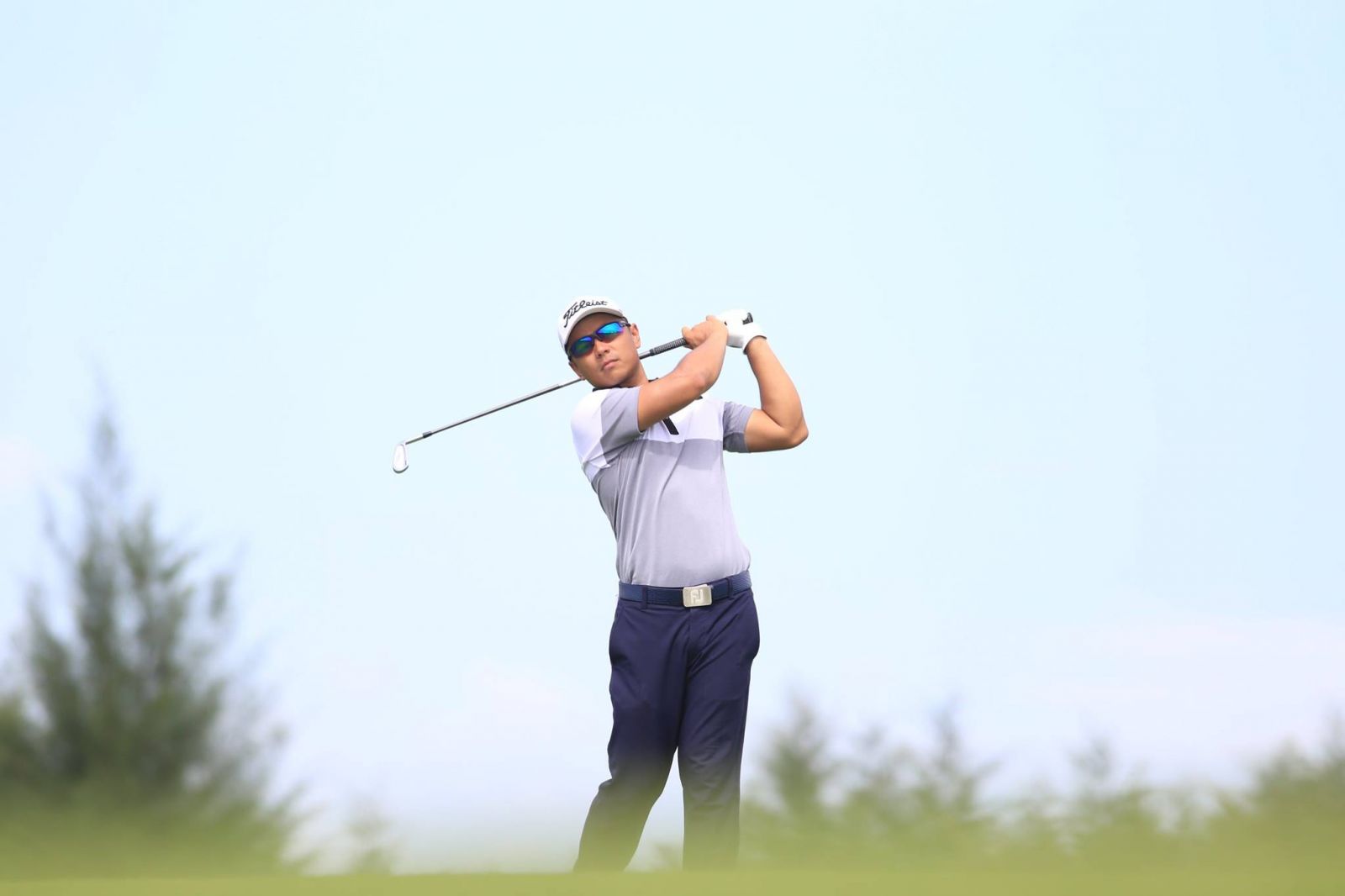 Golfer Phạm Minh Đức dẫn đầu vòng 1 FLC Vietnam Masters 2017