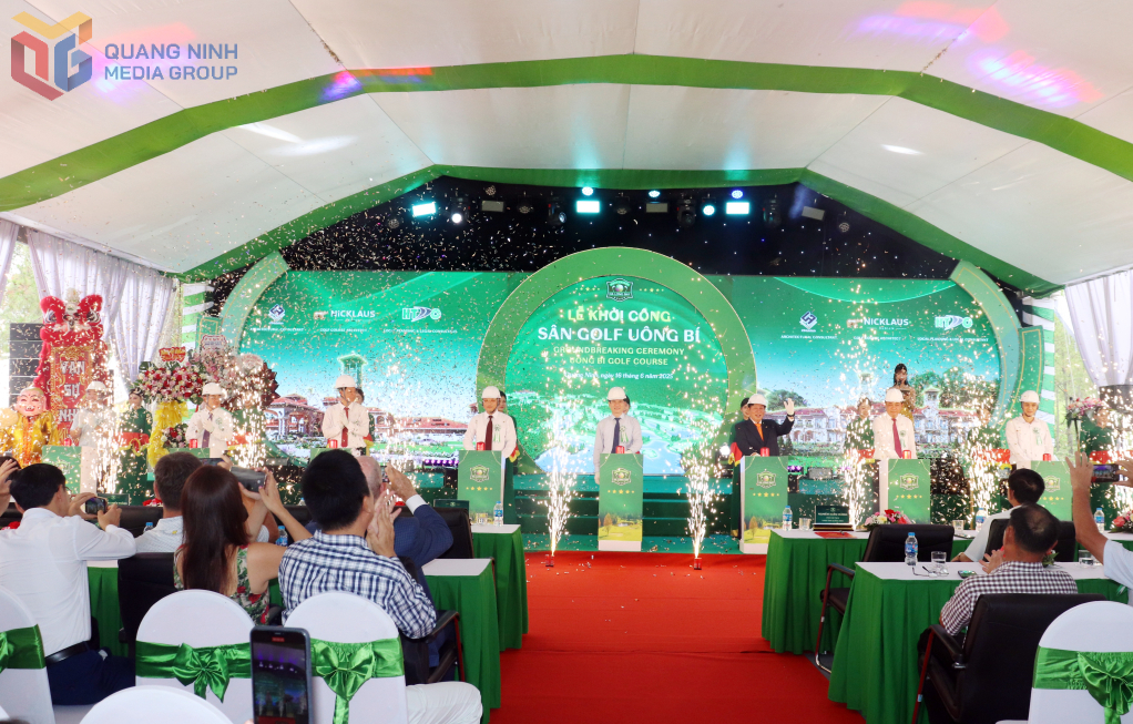 Khởi công dự án đầu tư xây dựng sân Golf Uông Bí