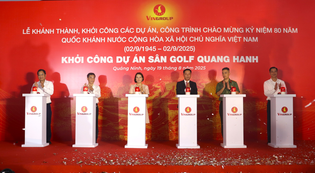 Khởi công dự án sân golf Quang Hanh tại Quảng Ninh