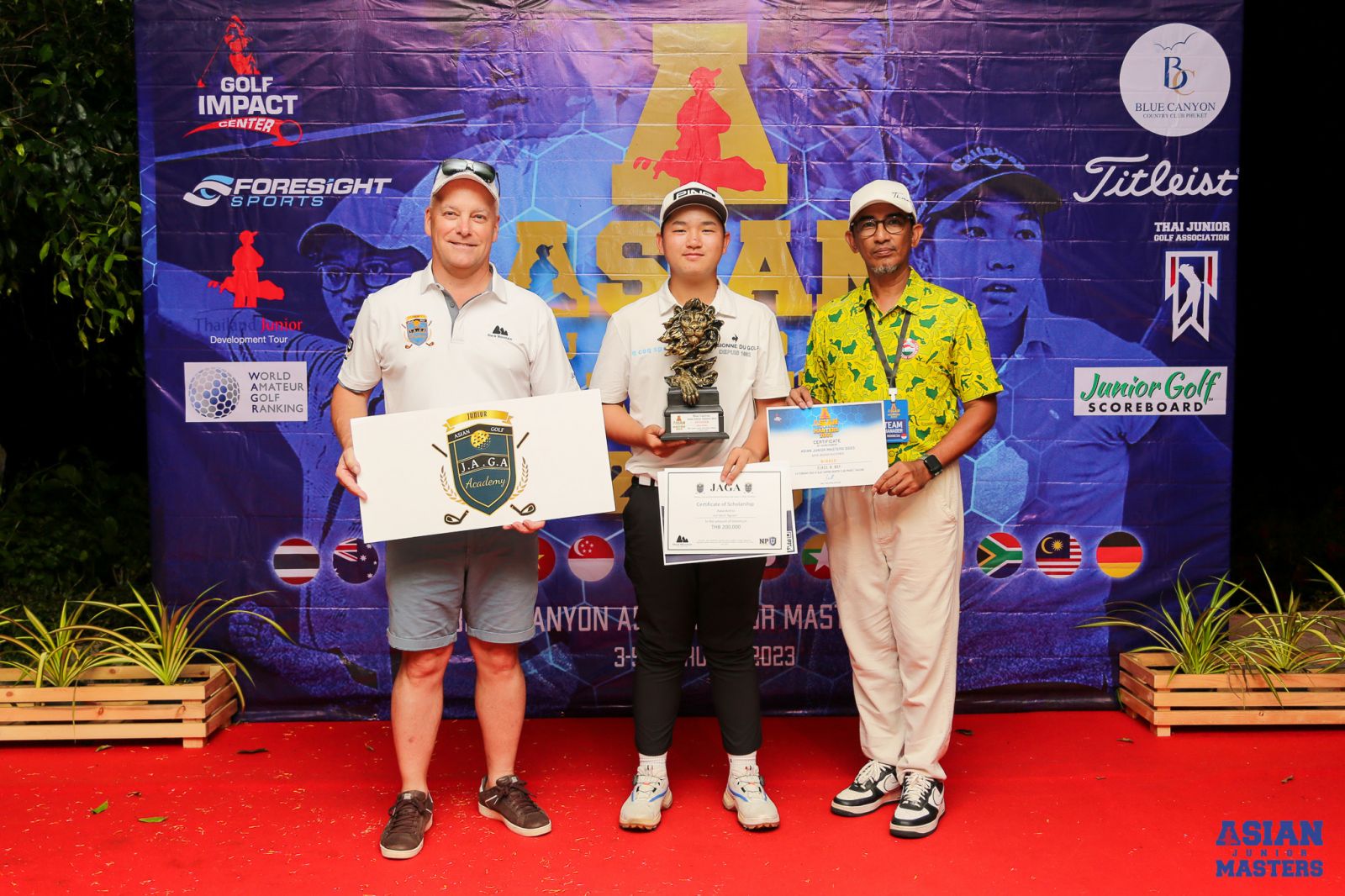 Nguyễn Anh Minh vô địch giải Junior Masters 2023 tại Thái Lan