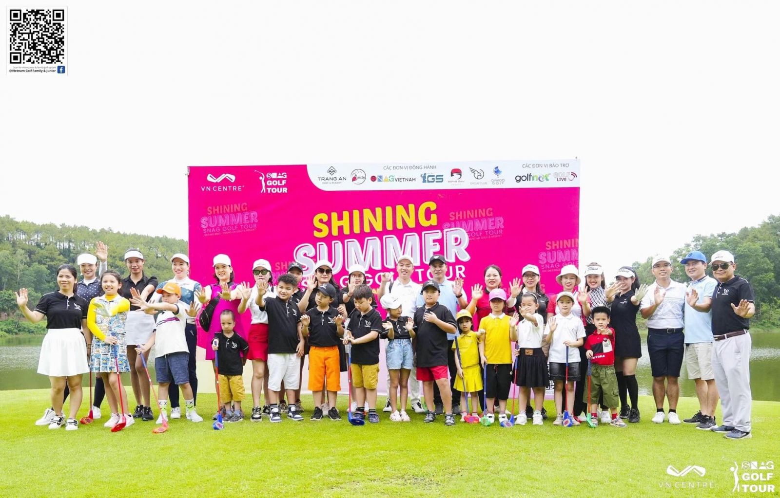 Hoa hậu Jennifer Phạm và các con dành nhiều thành tích trong giải golf Shining Summer - SNAG Golf Tour