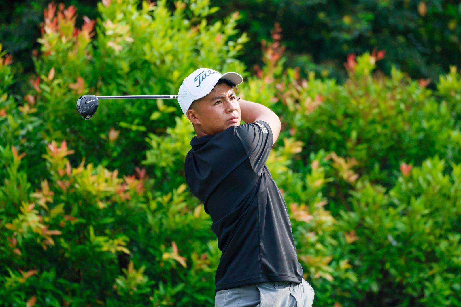 Nguyễn Tuấn Anh giữ vững ngôi đầu tại Thailand Amateur Open với tổng điểm -15 sau 36 hố