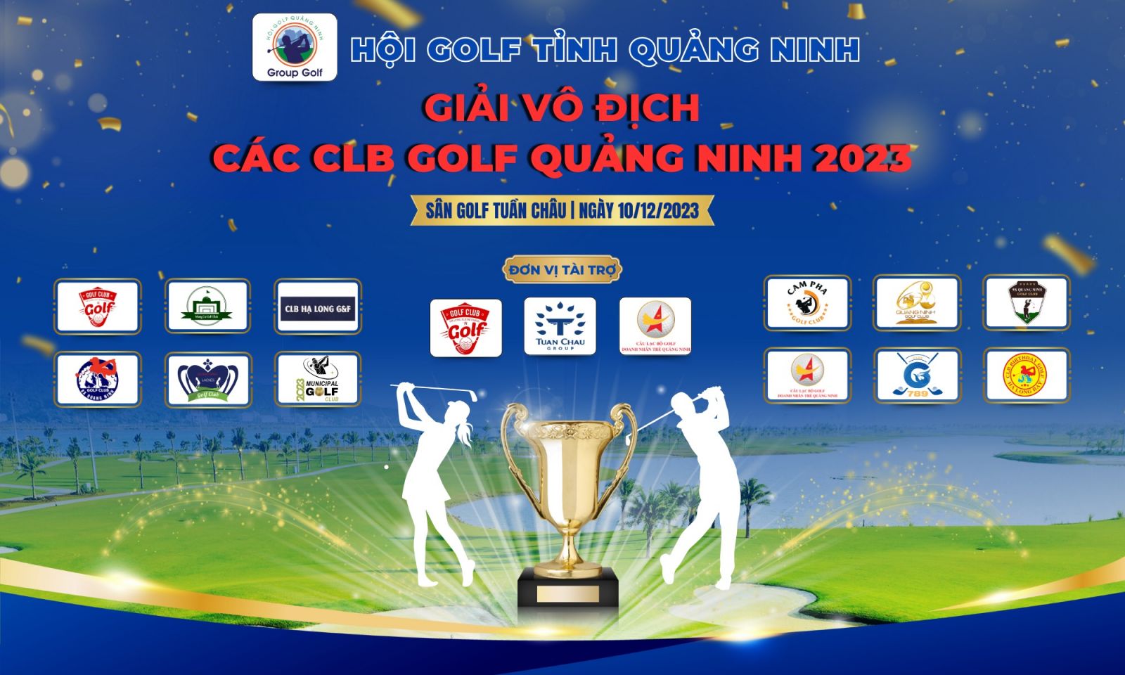 12 CLB Tham Dự Giải Vô Địch Các Câu Lạc Bộ Golf Quảng Ninh 2023 
