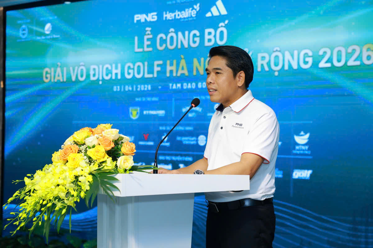 Hơn 500 golfer hội tụ tại Giải Vô địch Golf Hà Nội mở rộng 2026 Hơn 500 golfer hội tụ tại Giải Vô địch Golf Hà Nội mở rộng 2026
