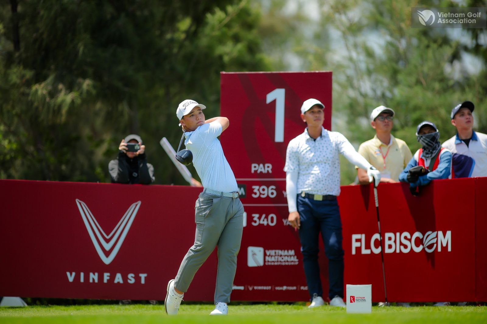 Đỗ Dương Gia Minh, Lê Chúc An và Thân Bảo Nghi tỏa sáng trong ngày mở màn Giải Vô địch Golf Quốc gia – Gia Lai 2025