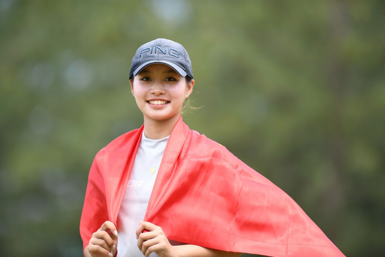 Lê Chúc An gây ấn tượng, tuyển golf nữ Việt Nam tạm đứng hạng 8 tại Queen Sirikit Cup 2026