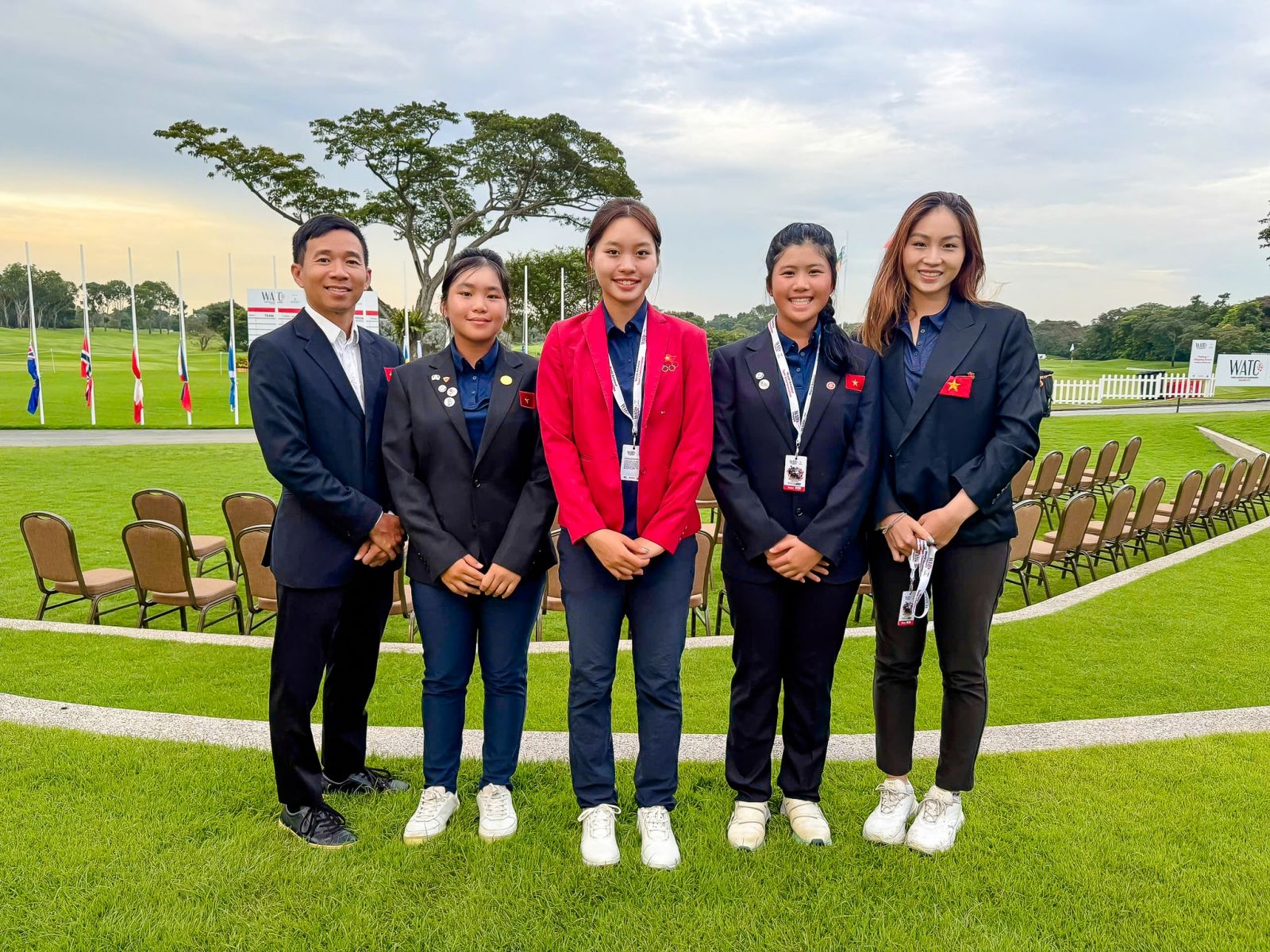Tuyển golf nữ Việt Nam xếp hạng 34 tại Giải vô địch đồng đội nghiệp dư thế giới 2025